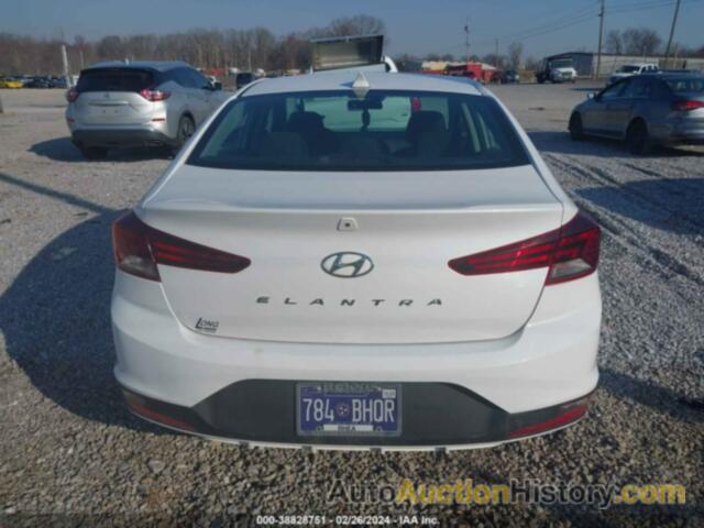 HYUNDAI ELANTRA SEL, 5NPD84LFXLH586649