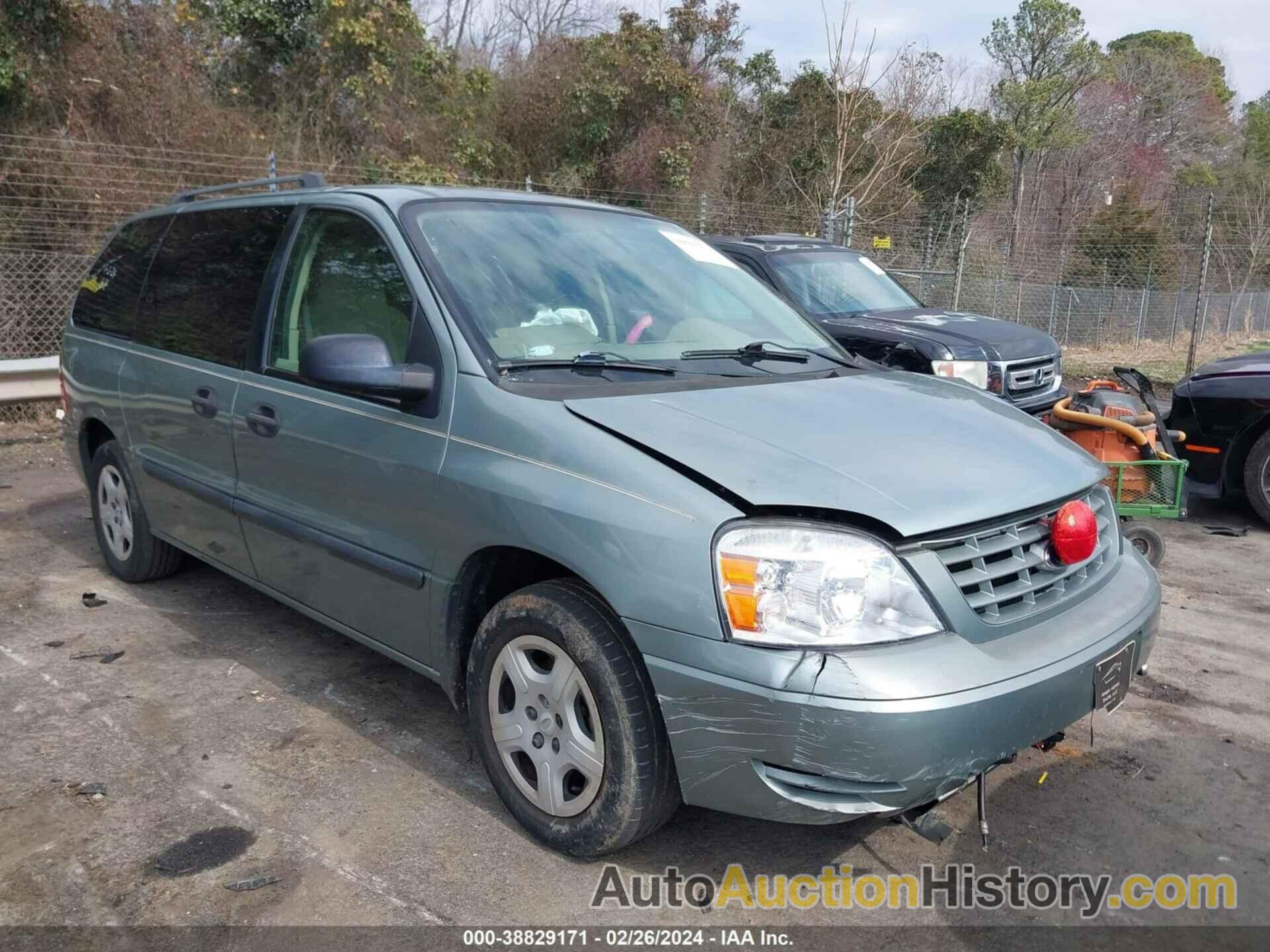 FORD FREESTAR SE, 2FMDA51667BA14715