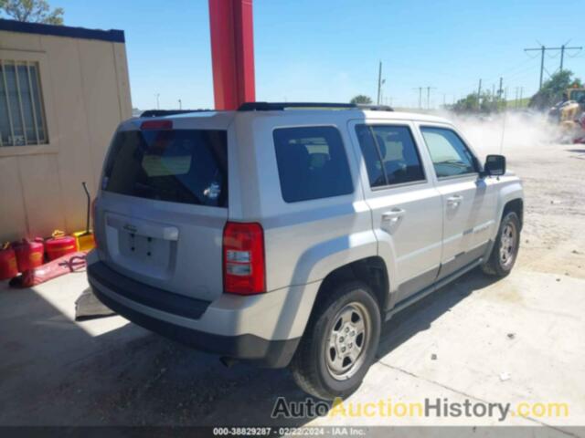 JEEP PATRIOT SPORT, 1J4NT1GA1BD150903