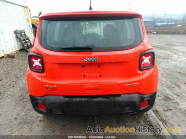 JEEP RENEGADE SPORT 4X4, ZACNJBAB4KPJ85906