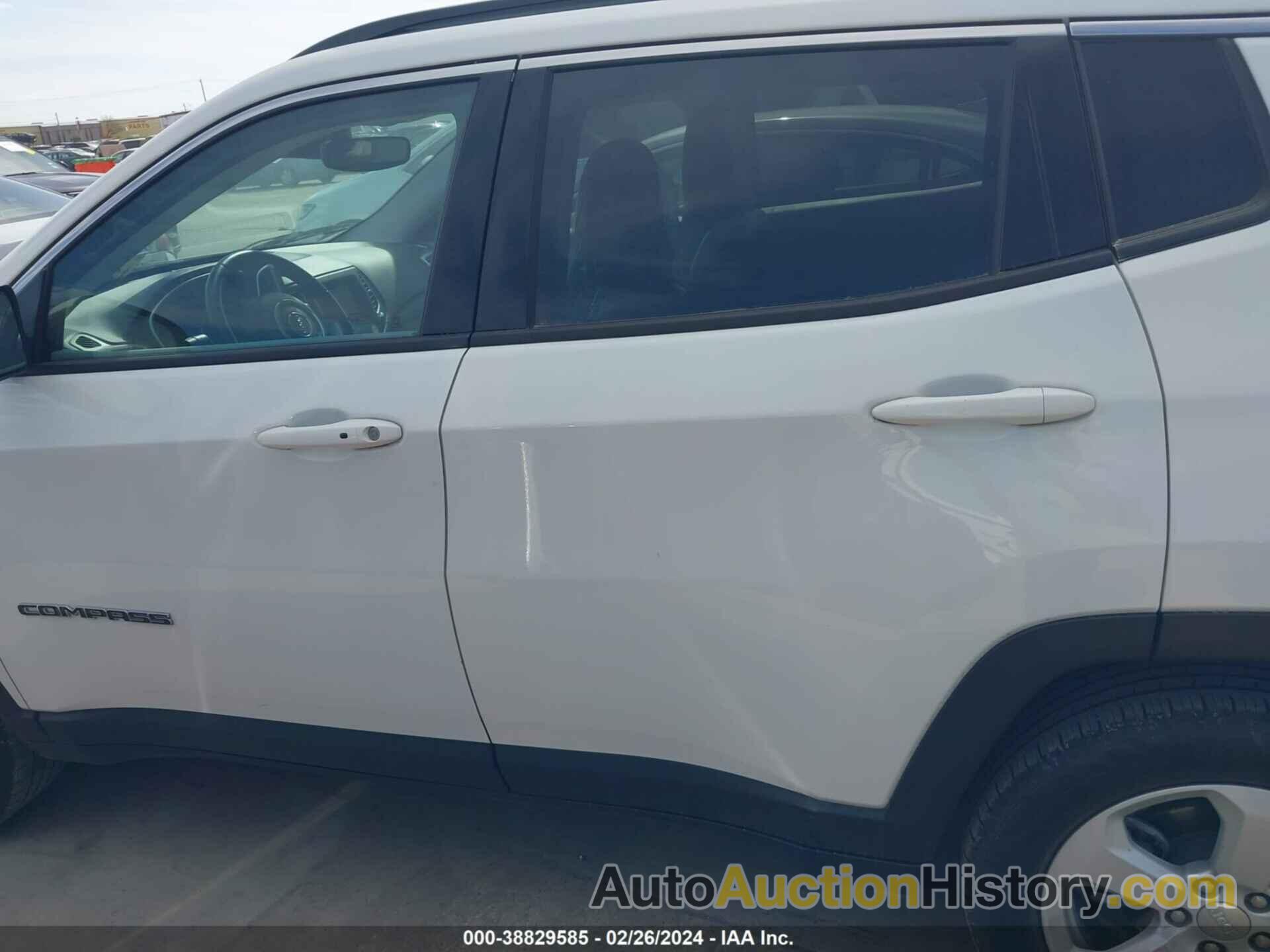 JEEP COMPASS LATITUDE, 3C4NJDBB7MT595706