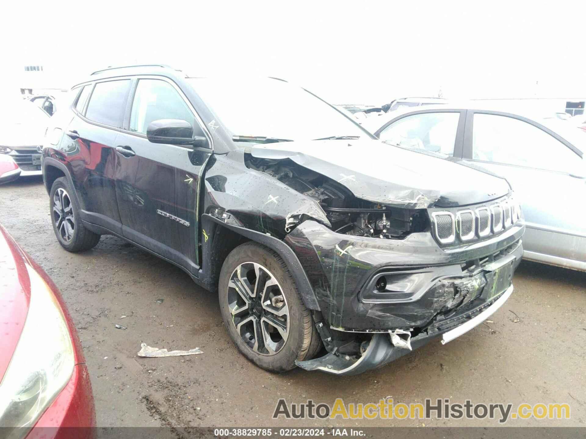JEEP COMPASS LIMITED 4X4, 3C4NJDCB7NT207955