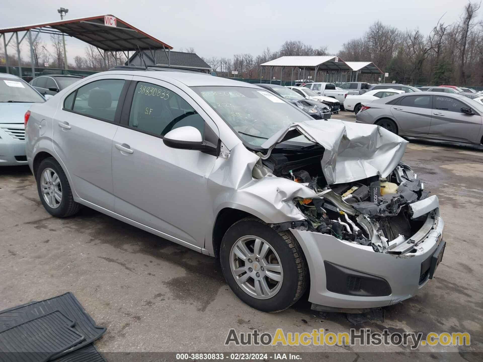 CHEVROLET SONIC 1LS, 1G1JB5SH3C4171541