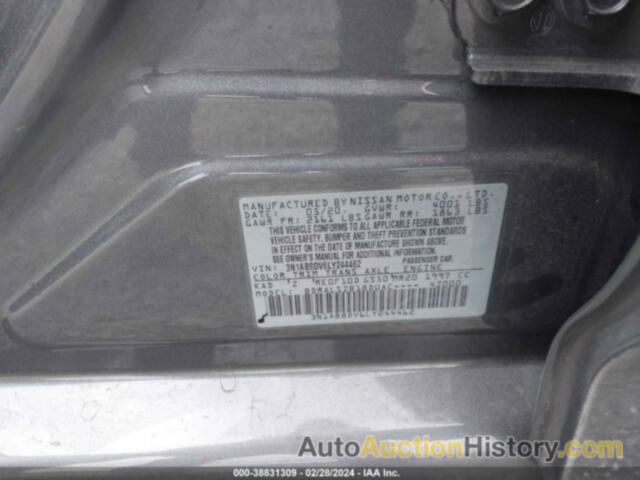 NISSAN SENTRA SR, 3N1AB8DV6LY244462