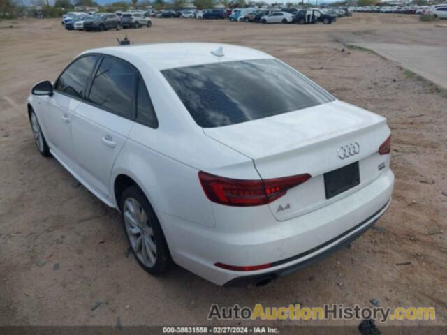 AUDI A4 2.0T PREMIUM, WAUDNAF48JN001224