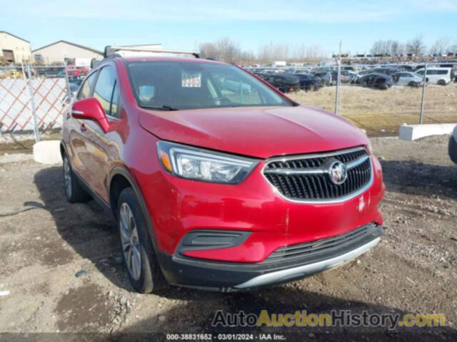 BUICK ENCORE FWD PREFERRED, KL4CJASB2KB820600