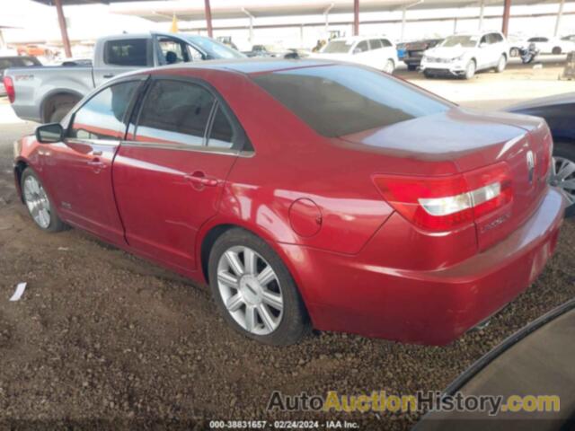 LINCOLN MKZ, 3LNHM26T98R620387