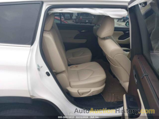 TOYOTA HIGHLANDER XLE, 5TDGZRBH4MS087271