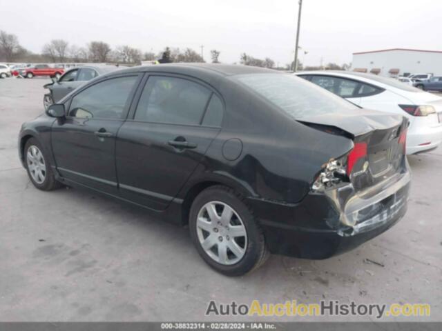 HONDA CIVIC SEDAN LX, 1HGFA16586L098168