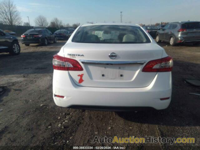 NISSAN SENTRA S, 3N1AB7AP4FY312259