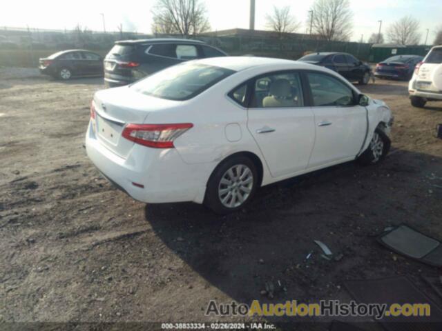 NISSAN SENTRA S, 3N1AB7AP4FY312259