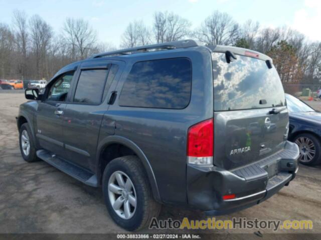 NISSAN ARMADA SE, 5N1AA08CX8N605265