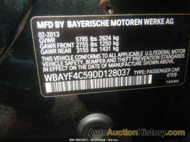 BMW 740LI XDRIVE, WBAYF4C59DD128037