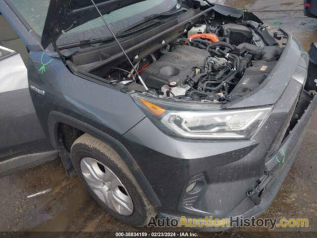 TOYOTA RAV4 HYBRID XLE, JTMRWRFV4KD036640