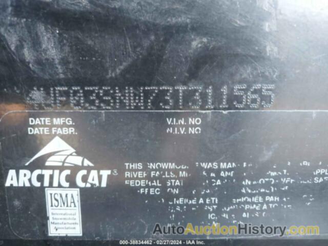 ARCT BEARCAT WIDE TRACK 4, 4UF03SNW73T311565