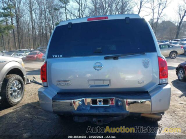 NISSAN ARMADA SE/LE, 5N1AA08B74N733495