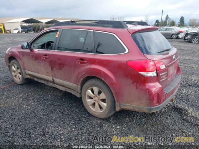 SUBARU OUTBACK 2.5I LIMITED, 4S4BRCKC8B3348665