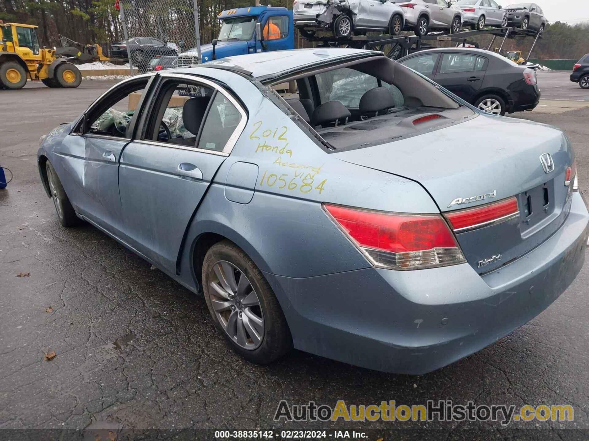 HONDA ACCORD 2.4 EX-L, 1HGCP2F87CA105684