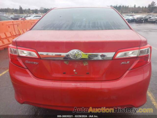 TOYOTA CAMRY XLE, 4T4BF1FK1CR244213