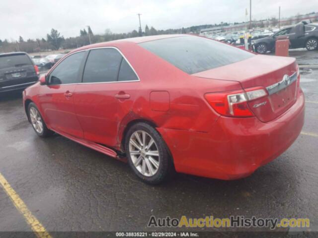 TOYOTA CAMRY XLE, 4T4BF1FK1CR244213