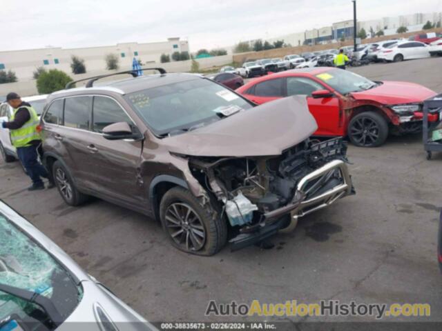 TOYOTA HIGHLANDER SE/XLE, 5TDKZRFH9HS227910