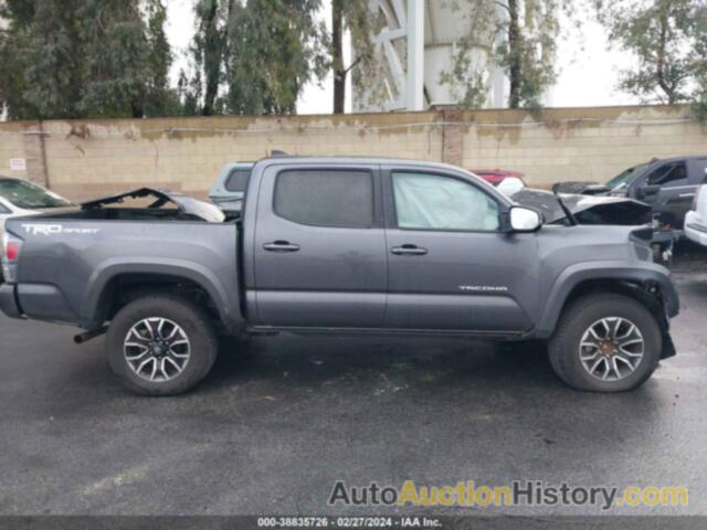 TOYOTA TACOMA DOUBLE CAB/SR5/TRD SPORT/TRD OFF ROAD, 3TYAZ5CN9NT020240