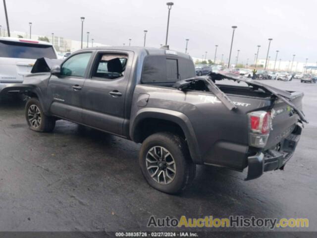 TOYOTA TACOMA DOUBLE CAB/SR5/TRD SPORT/TRD OFF ROAD, 3TYAZ5CN9NT020240