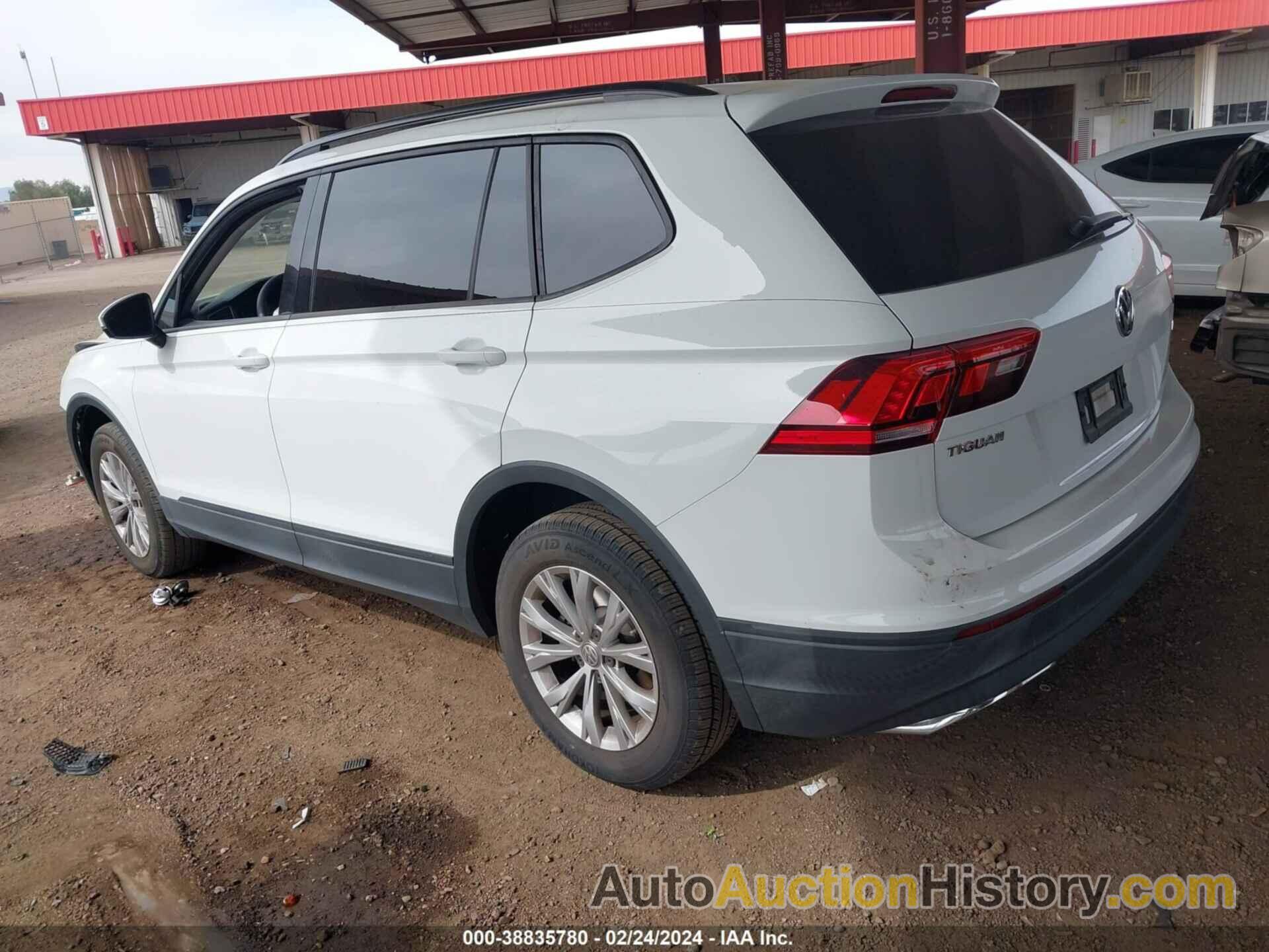 VOLKSWAGEN TIGUAN S, 3VV0B7AX4KM191485