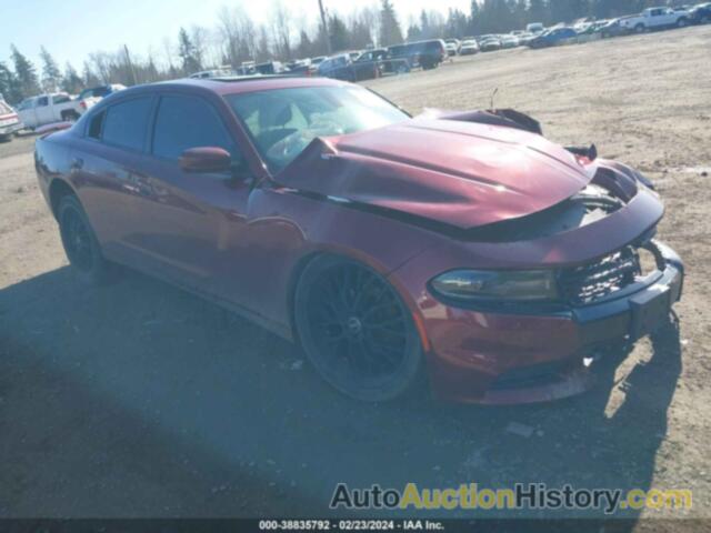 DODGE CHARGER SXT RWD, 2C3CDXBG9JH329673