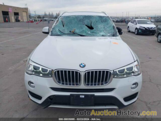 BMW X3 XDRIVE28I, 5UXWX9C59G0D89816