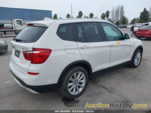 BMW X3 XDRIVE28I, 5UXWX9C59G0D89816