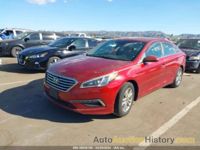 HYUNDAI SONATA 2.4L SE, 5NPE24AF1FH169921