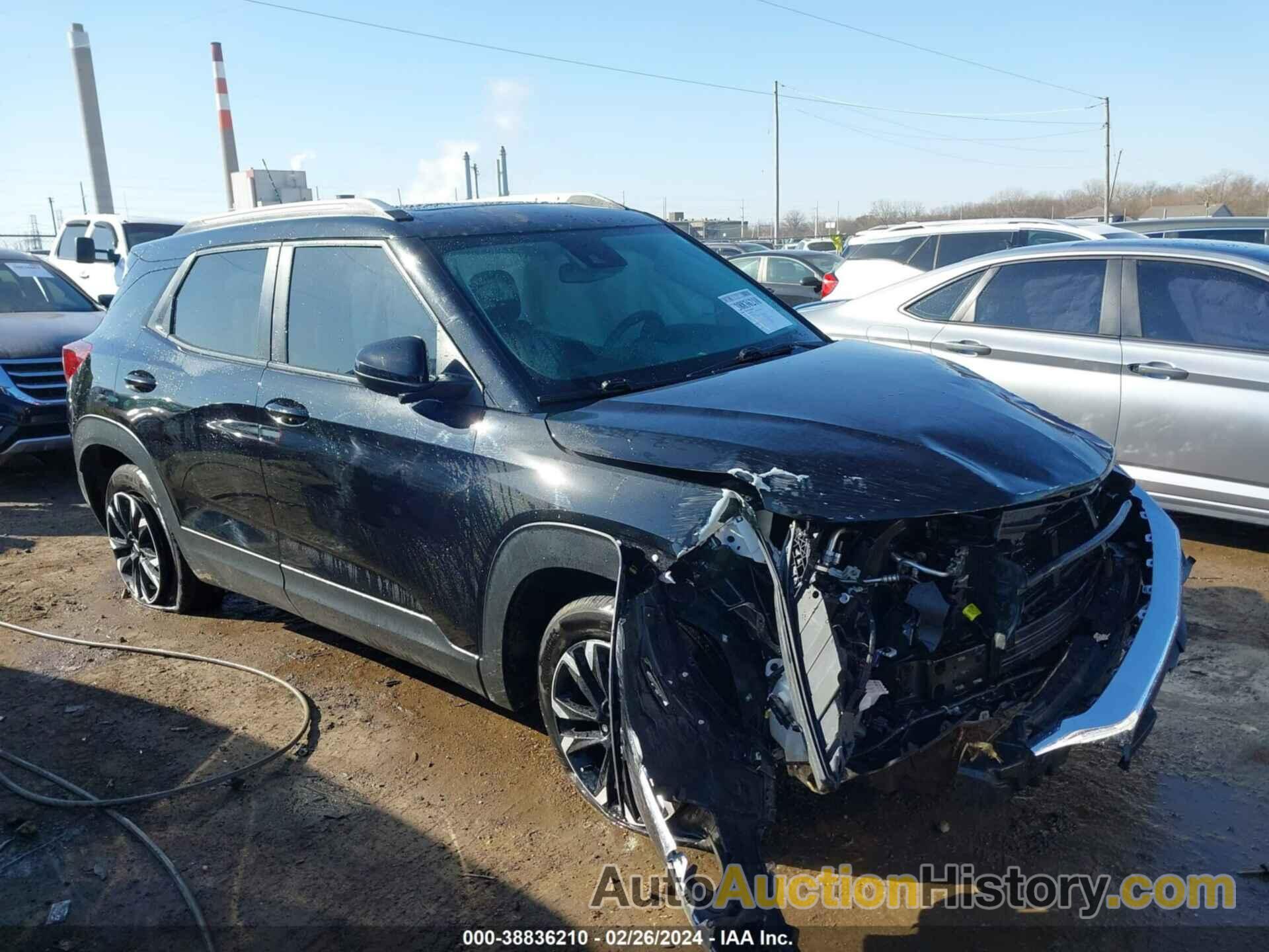 CHEVROLET TRAILBLAZER FWD LT, KL79MPSL2NB006712