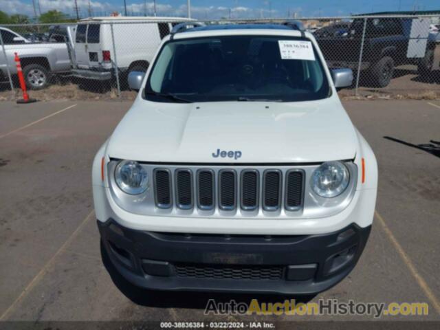 JEEP RENEGADE LIMITED, ZACCJBDT2GPD18264