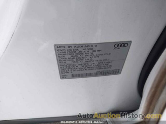 AUDI Q7 3.0T PREMIUM, WA1LGAFE7ED009600