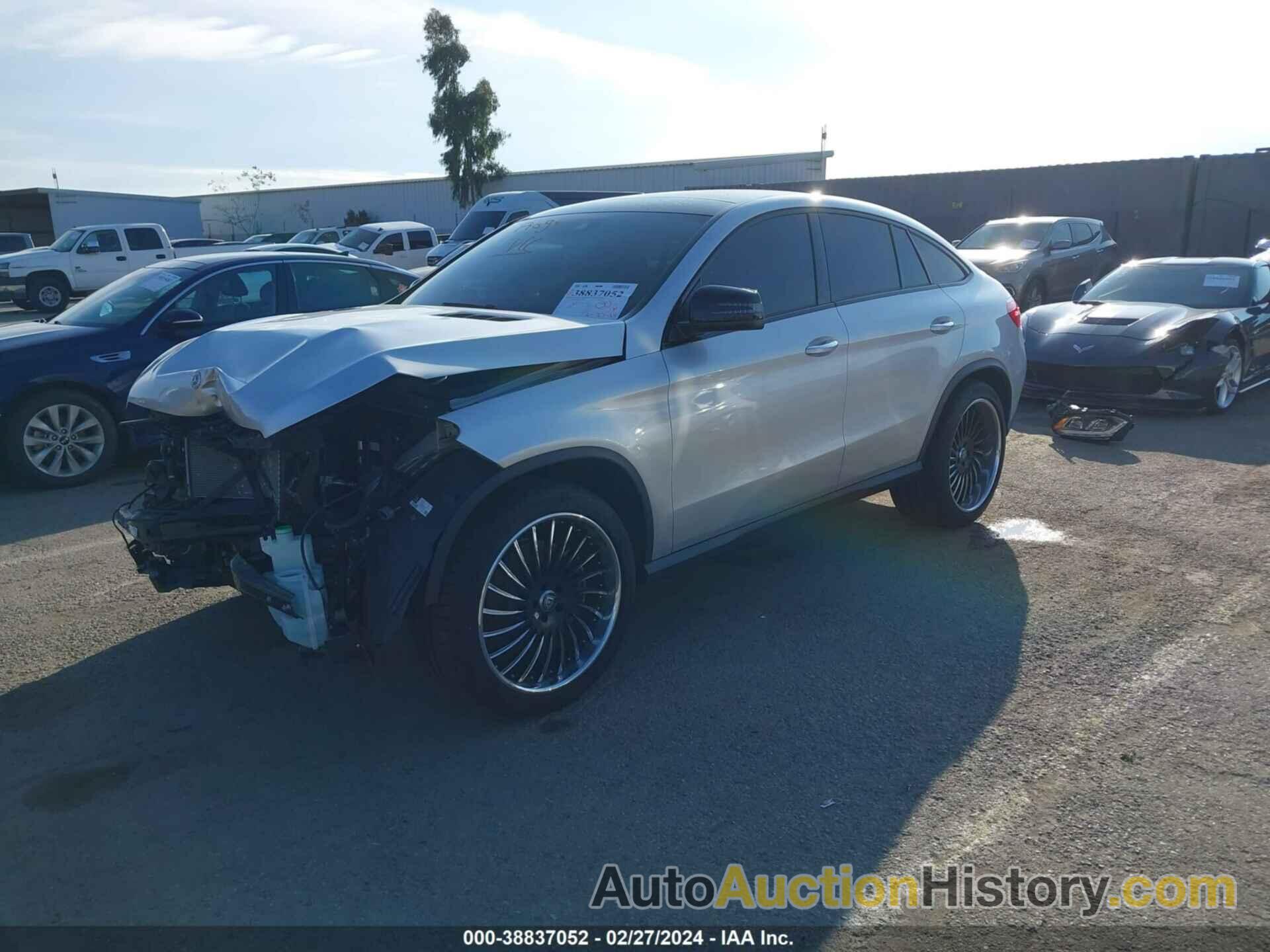 MERCEDES-BENZ GLE 450 AMG COUPE 4MATIC, 4JGED6EB9GA007021