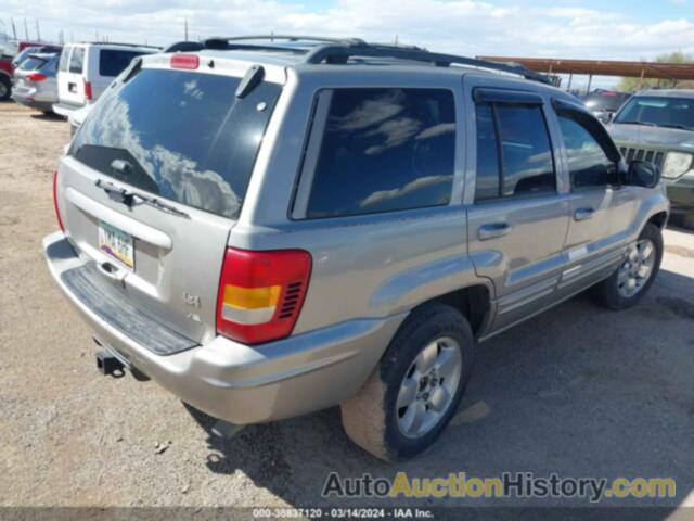 JEEP GRAND CHEROKEE LIMITED, 1J4GW58N41C611833