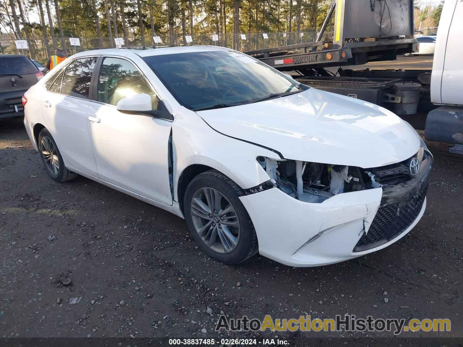 TOYOTA CAMRY SE, 4T1BF1FK3GU563824