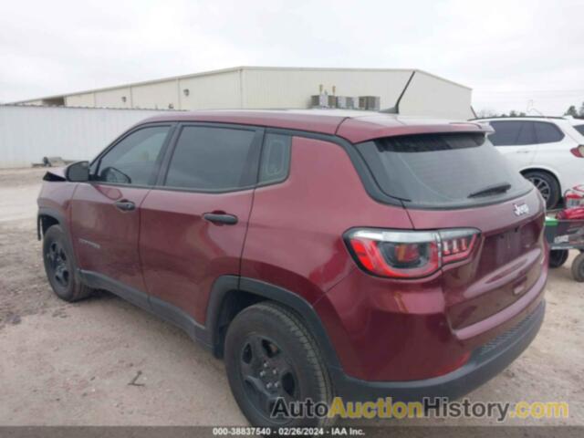 JEEP COMPASS SPORT FWD, 3C4NJCAB3LT241207