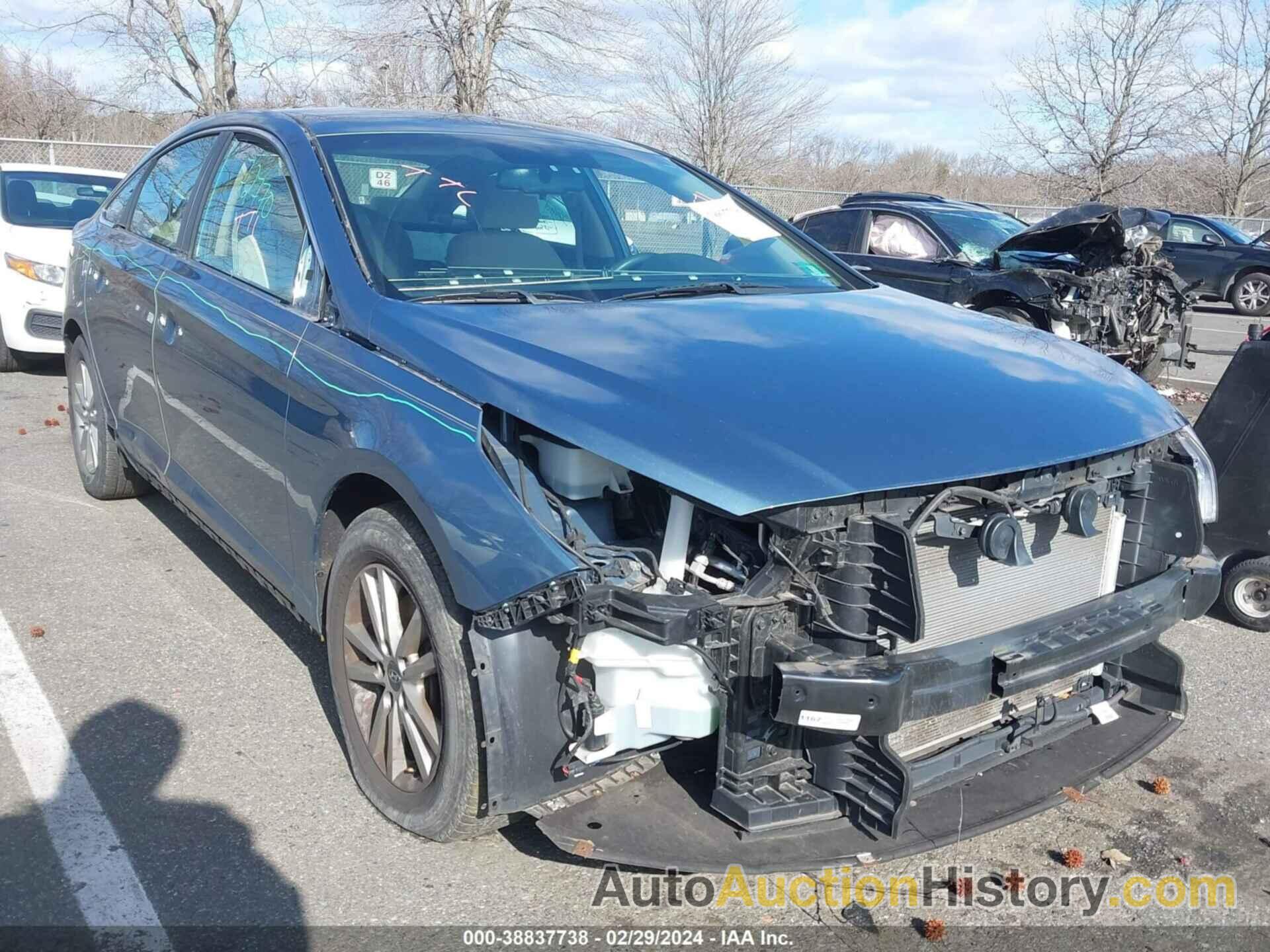 HYUNDAI SONATA SE, 5NPE24AF9HH453820