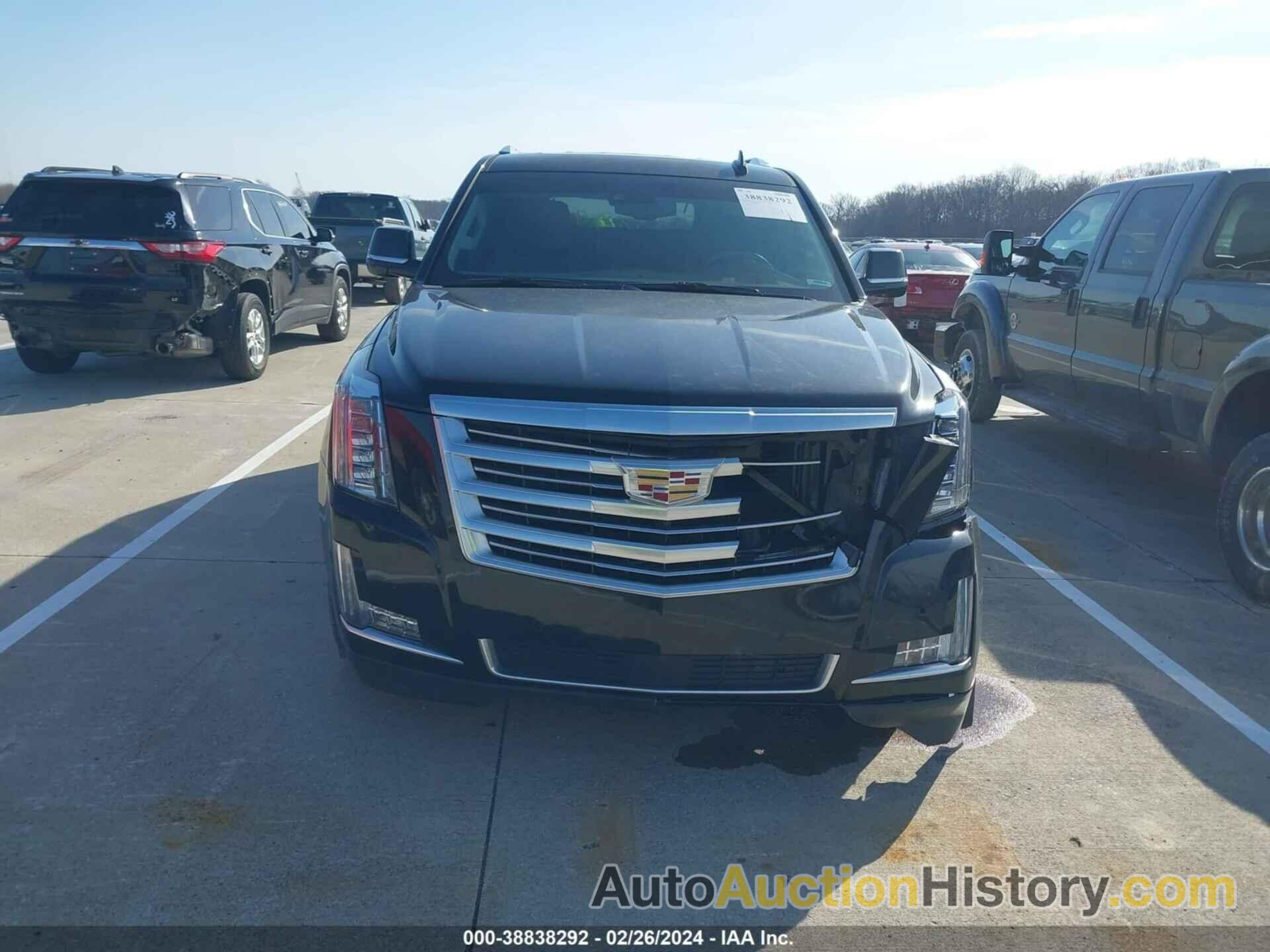 CADILLAC ESCALADE PLATINUM, 1GYS4DKJ4GR219487