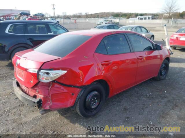 TOYOTA COROLLA LE, 2T1BURHE9GC559578