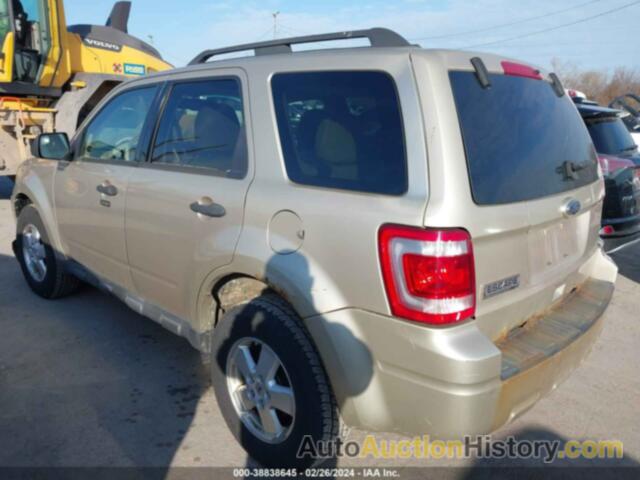 FORD ESCAPE XLT, 1FMCU0D79BKA48995