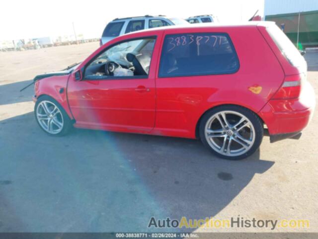 VOLKSWAGEN GTI GLX, WVWDE21J5YW461564