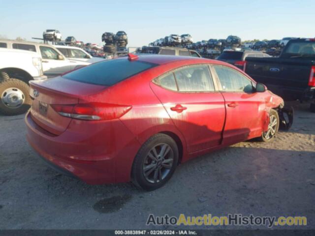 HYUNDAI ELANTRA SEL, 5NPD84LF7JH305131