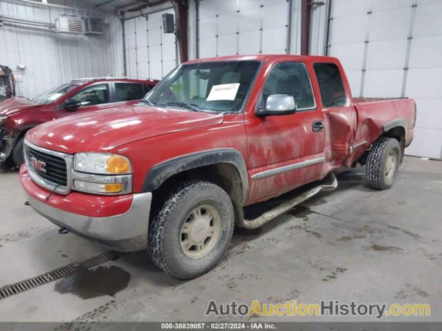 GMC SIERRA 1500 SLE, 2GTEK19T221260099