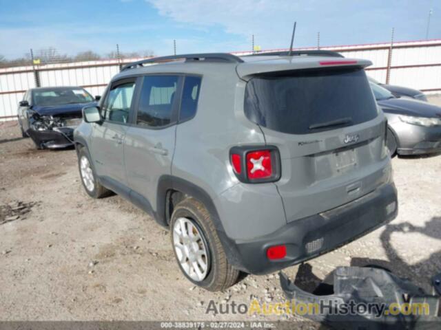 JEEP RENEGADE LATITUDE FWD, ZACNJABB5LPL70542