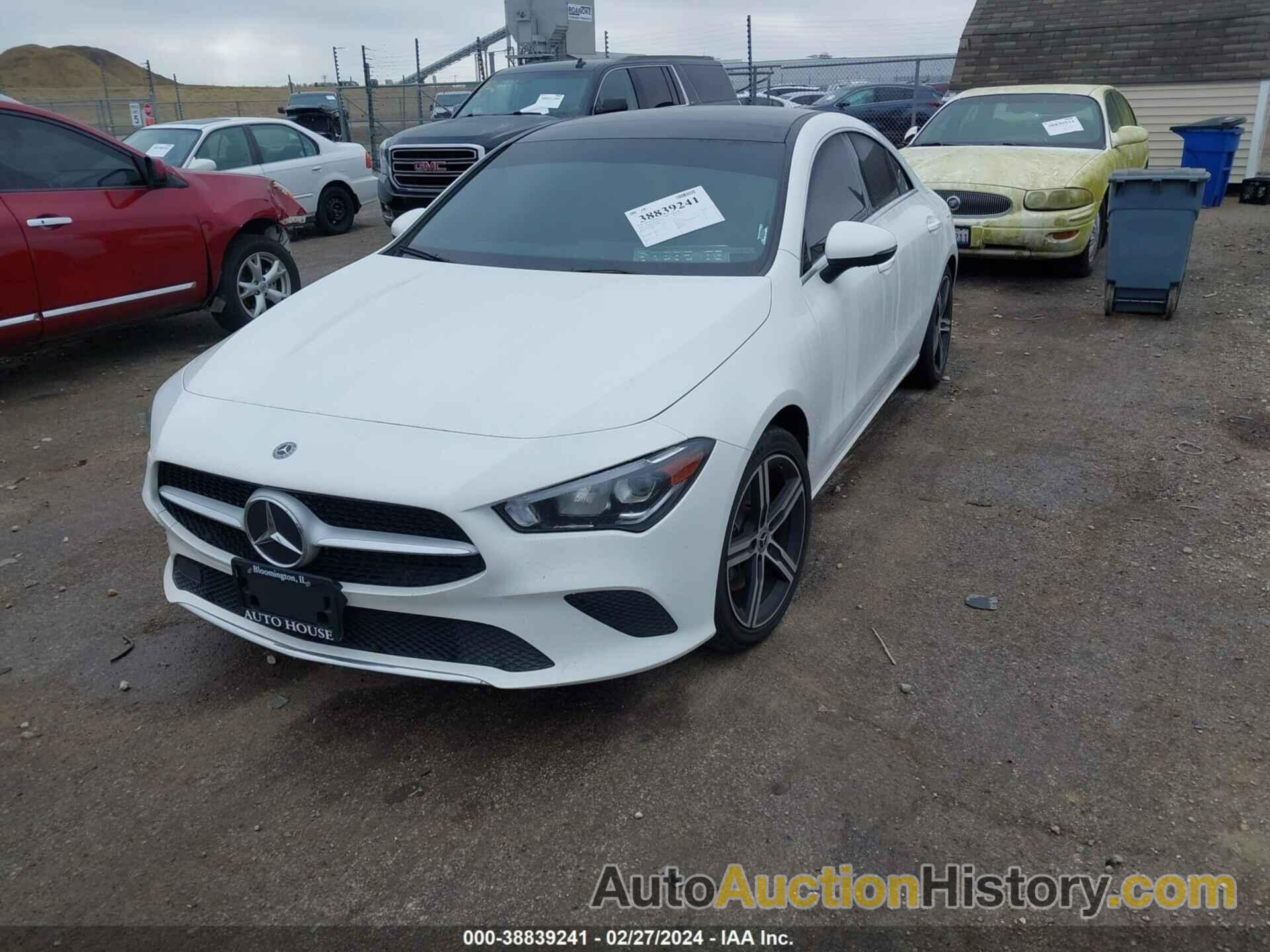 MERCEDES-BENZ CLA 250 4MATIC, W1K5J4HB2LN088465