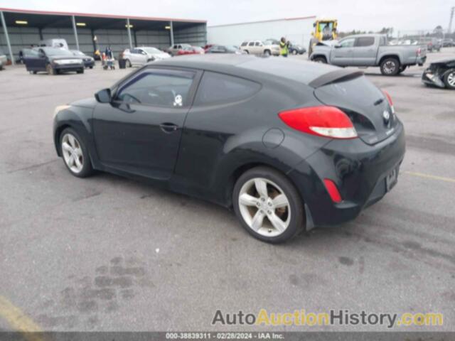 HYUNDAI VELOSTER BASE W/GRAY, KMHTC6ADXCU070834