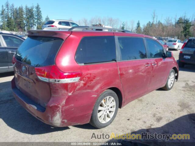 TOYOTA SIENNA XLE 7 PASSENGER, 5TDDK3DCXDS065264